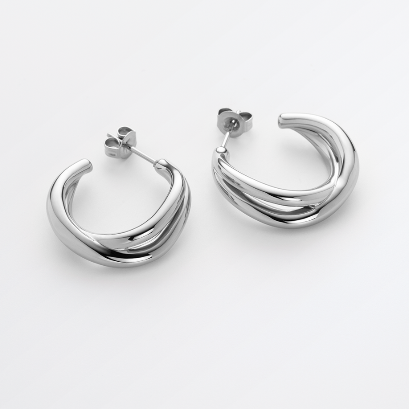 Paul Hewitt Waves Earring Silver PH-JE-0177