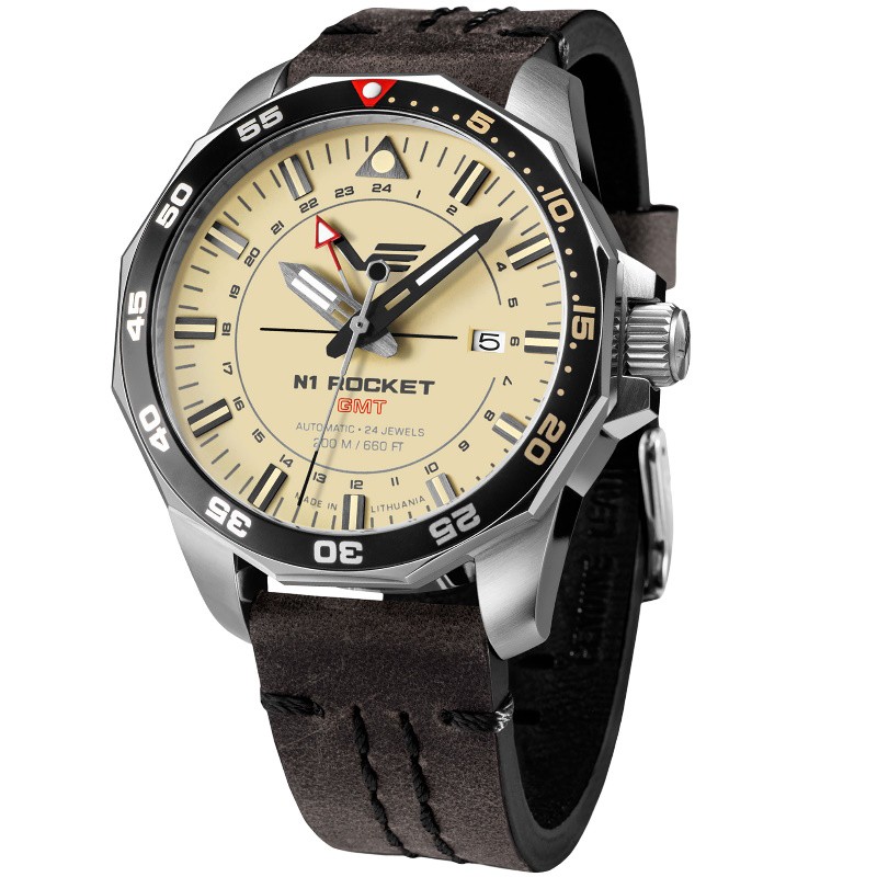 Мужские часы Vostok Europe N1 Rocket GMT NH34-225A713