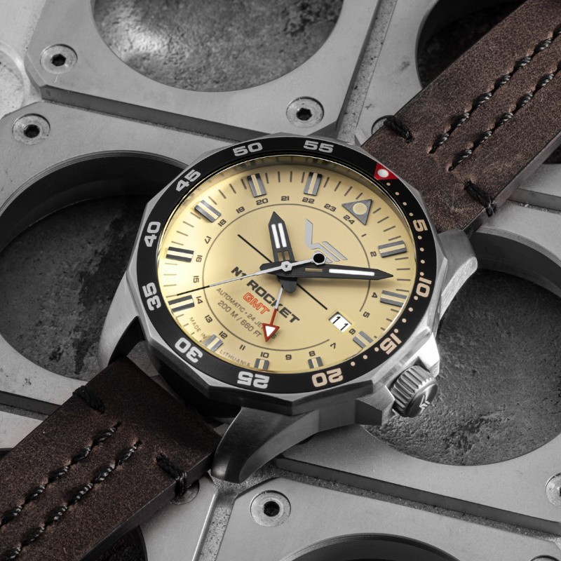 Мужские часы Vostok Europe N1 Rocket GMT NH34-225A713