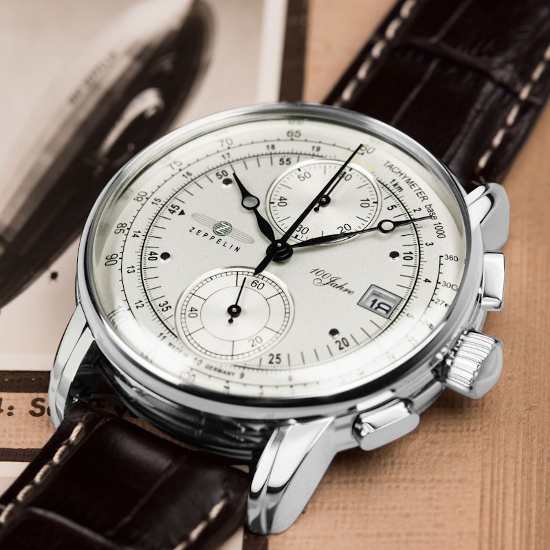 Мужские часы Zeppelin 100 Jahre 8670-1 Chronograph