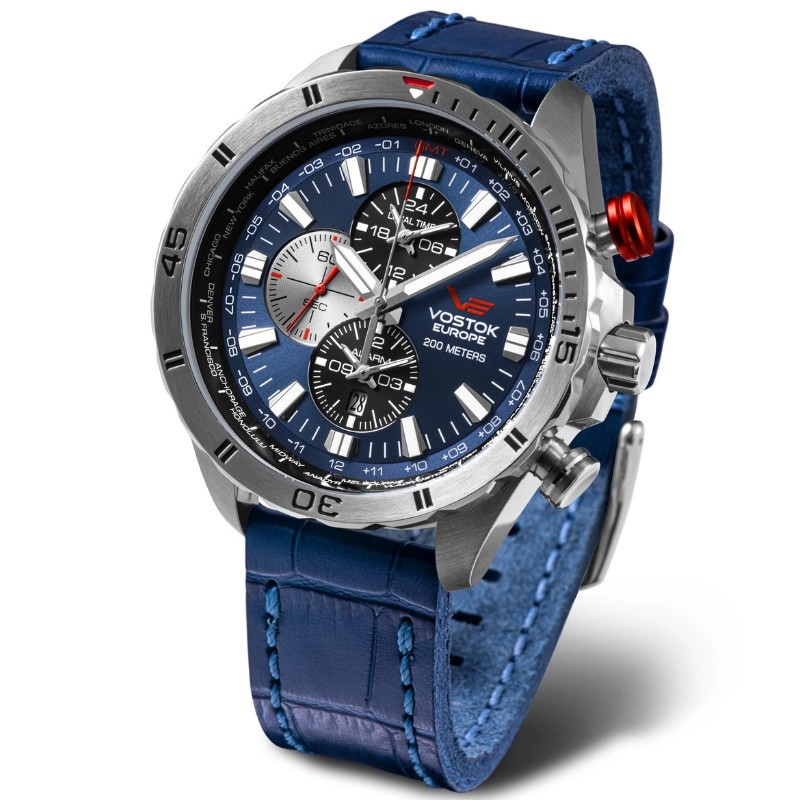 Мужские часы Vostok Europe Almaz Multifunction YM26-320A652LE