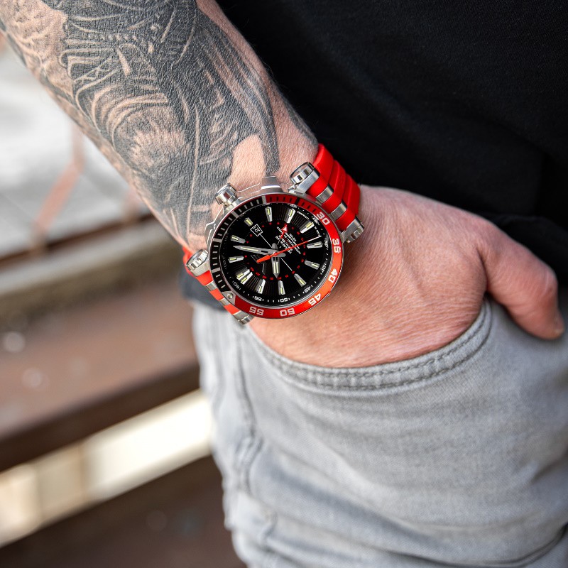 Мужские часы Vostok Europe Energia Rocket GMT NH34-575A717