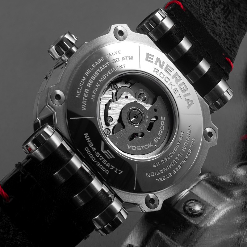 Мужские часы Vostok Europe Energia Rocket GMT NH34-575A717