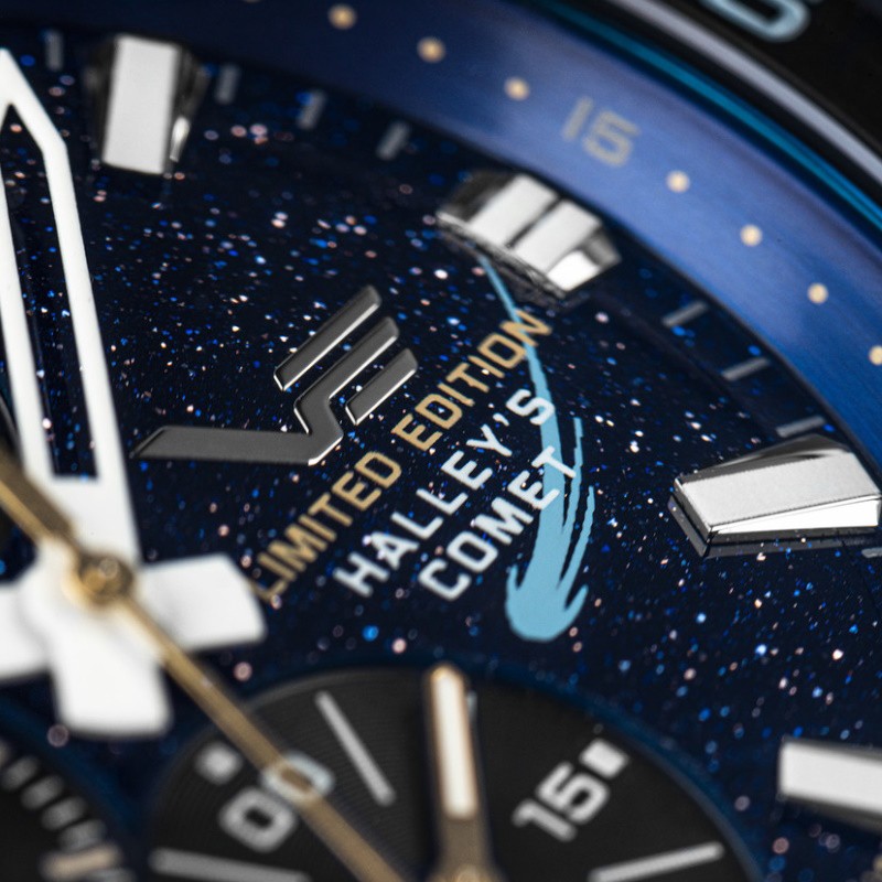 Мужские часы Vostok Europe 'Halley's Comet' Limited Edition Chronograph 6S10- 320E694â