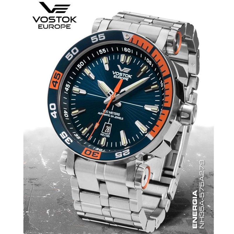 Мужские часы Vostok Europe Energia Rocket NH35A-575A279Br