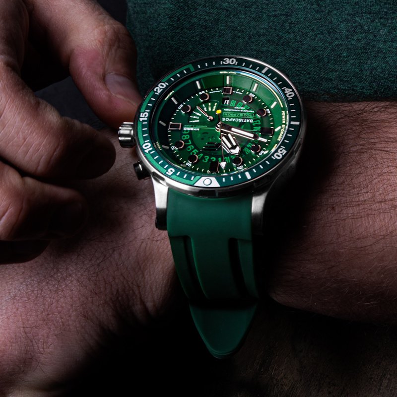 Мужские часы Vostok Europe Batiscafos Hybrid PX84-511A770LE-SL