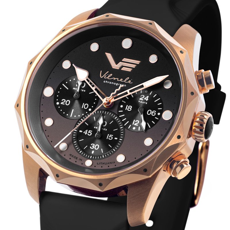 Women’s watch Vostok Europe VilnelÄ CHRONO JS20-125B751BRRG-SLBK