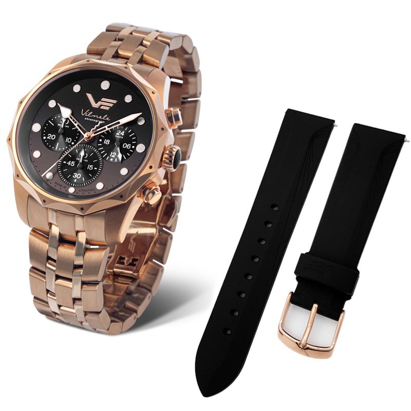 Women’s watch Vostok Europe VilnelÄ CHRONO JS20-125B751BRRG-SLBK