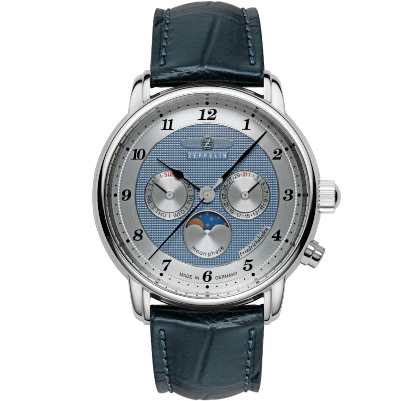 Мужские часы Zeppelin 8536-3 Captain's Line, Moon Phase