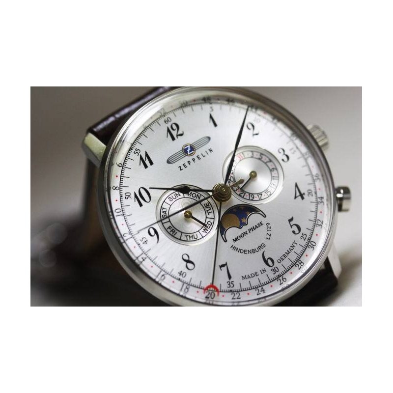 Мужские часы Zeppelin 7036-1 LZ 129 Hindenburg Mondphase