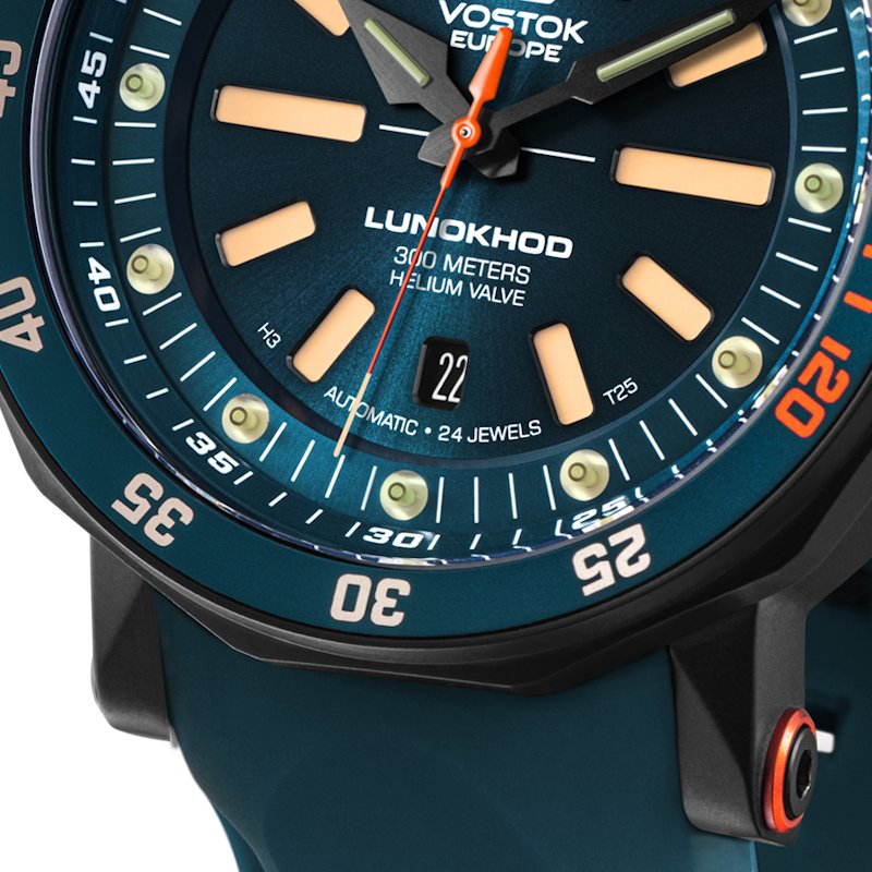 Meeste käekell Vostok Europe Lunokhod 2 Automatic NH35A-620C633LE-SL