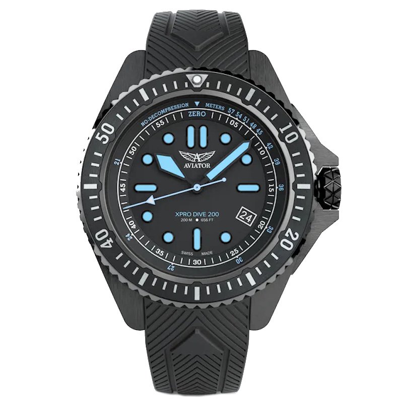 Мужские часы Aviator XPRO DIVE 200 V.1.42.5.377.6
