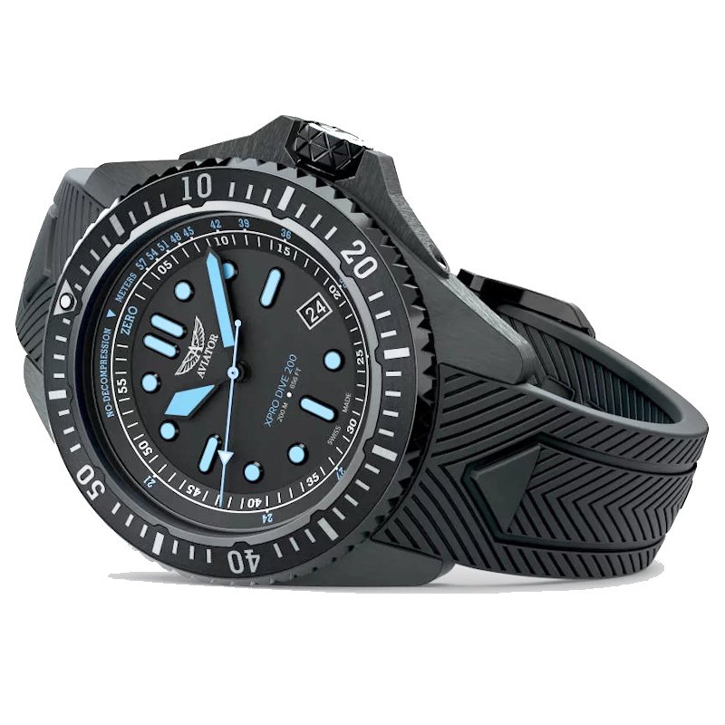 Мужские часы Aviator XPRO DIVE 200 V.1.42.5.377.6
