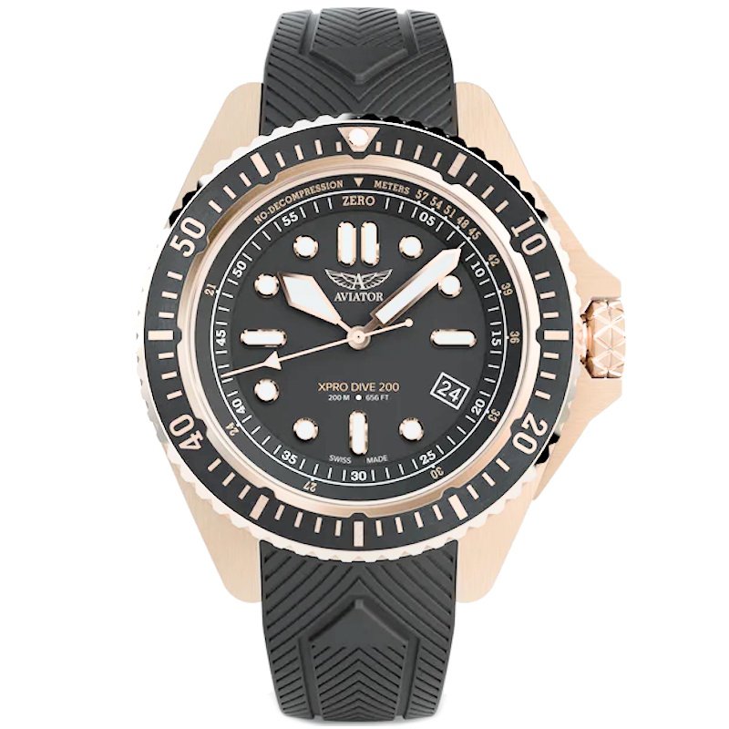 Мужские часы Aviator XPRO DIVE 200 V.1.42.2.373.6