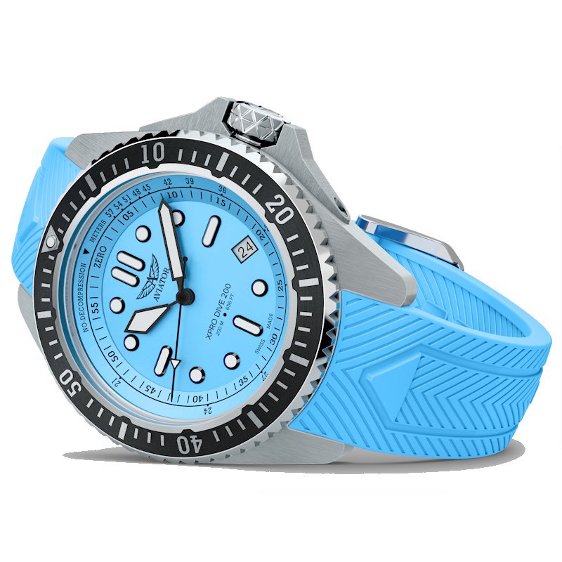 Мужские часы Aviator XPRO DIVE 200 V.1.42.0.376.0