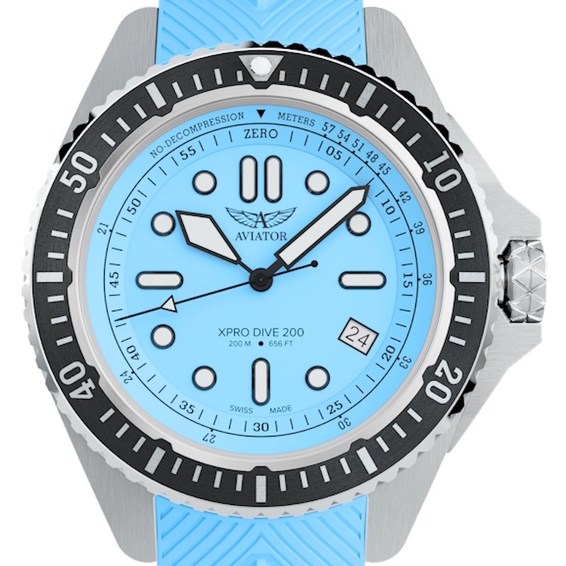 Мужские часы Aviator XPRO DIVE 200 V.1.42.0.376.0