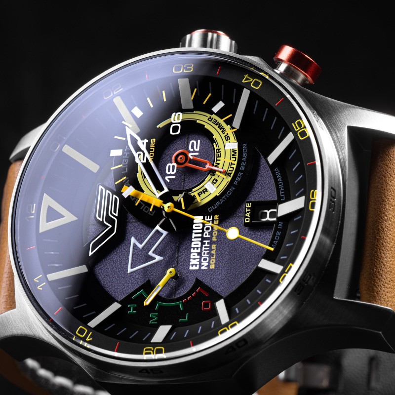 Мужские часы Vostok Europe Expedition North Pole-1 Solar Power VS57-595A735Le-SilYE