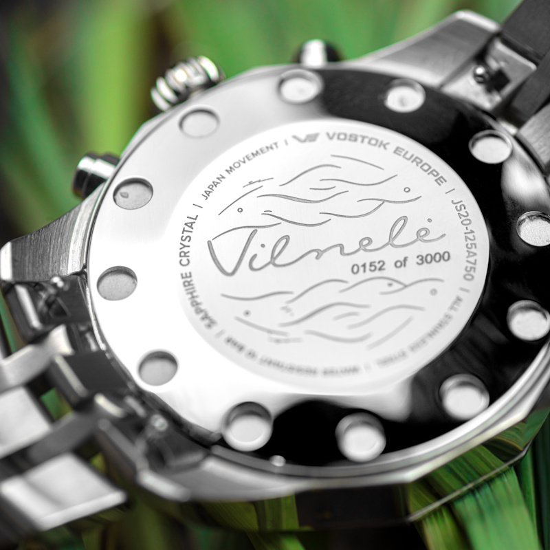 Женские часы Vostok Europe VilnelÄ CHRONO JS20-125A750BRWH-LEBL