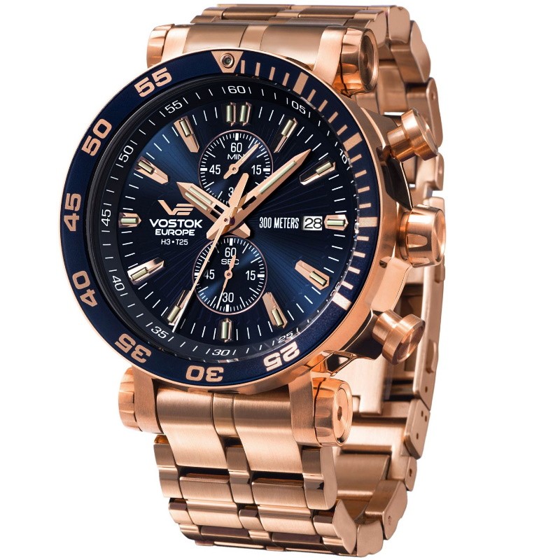 Мужские часы Vostok Europe Energia Rocket VK61-575B590BR