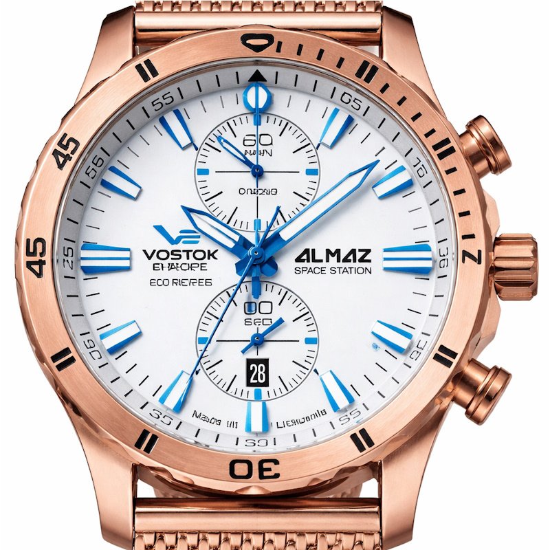 Men’s watch Vostok Europe Almaz Chronograph 6S11-320B676BRRG