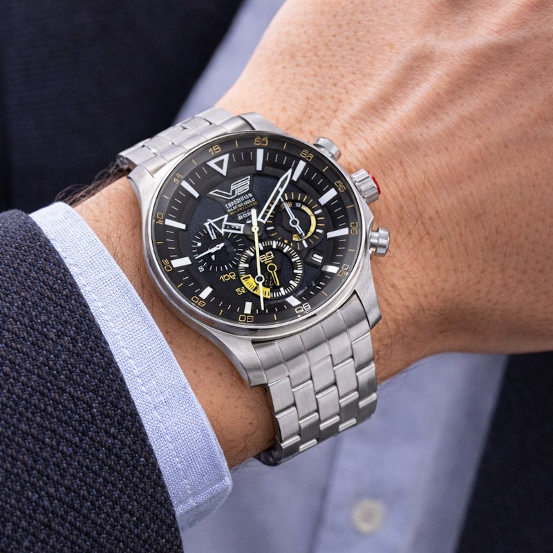 Men’s watch Vostok Europe Expedition Polar Sunrise VR42-595A732BR-SLBK