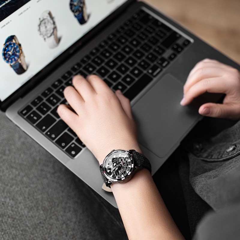 Женские часы Vostok Europe Undine Rebel Automatic NH72-515D766BRBK-LEBK-SLWH