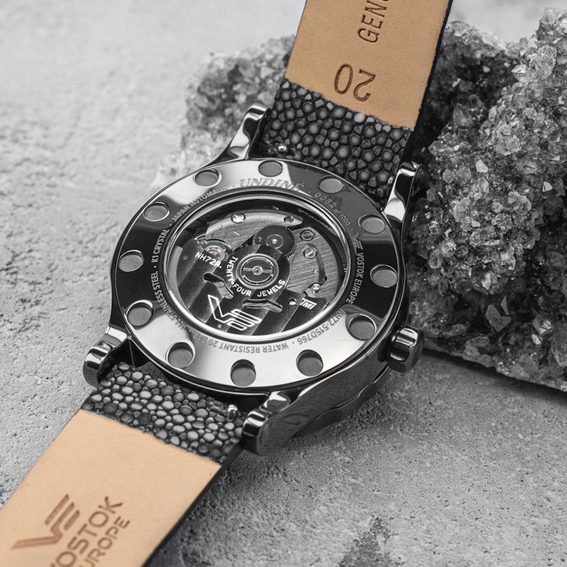 Женские часы Vostok Europe Undine Rebel Automatic NH72-515D766BRBK-LEBK-SLWH