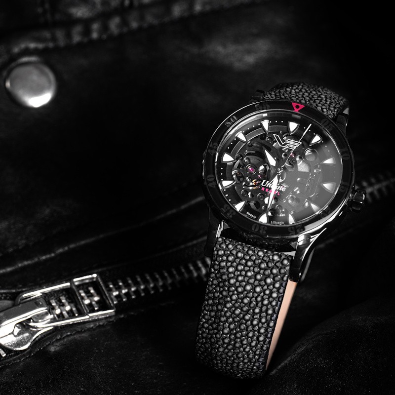 Женские часы Vostok Europe Undine Rebel Automatic NH72-515D766BRBK-LEBK-SLWH