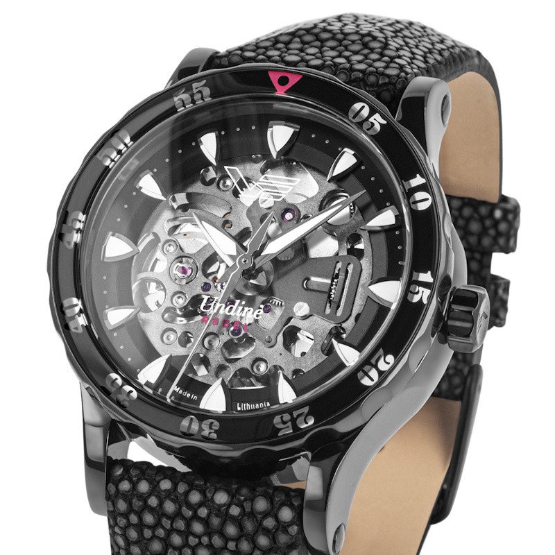 Женские часы Vostok Europe Undine Rebel Automatic NH72-515D766BRBK-LEBK-SLWH