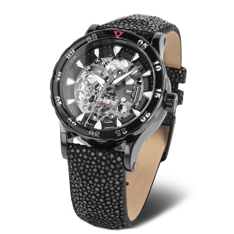 Женские часы Vostok Europe Undine Rebel Automatic NH72-515D766BRBK-LEBK-SLWH