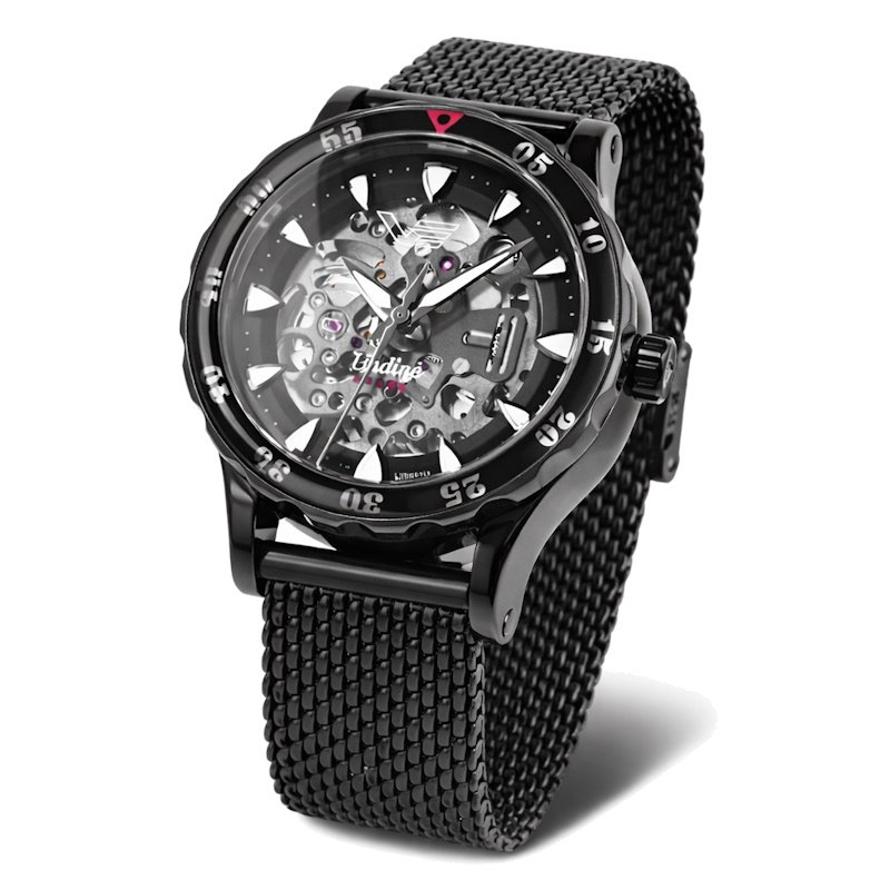 Женские часы Vostok Europe Undine Rebel Automatic NH72-515D766BRBK-LEBK-SLWH
