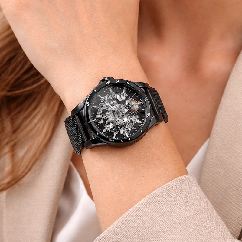 Женские часы Vostok Europe Undine Rebel Automatic NH72-515D766BRBK-LEBK-SLWH