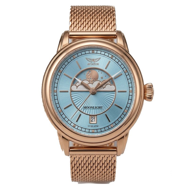Women’s watch AVIATOR Douglas Moonflight V.1.33.2.360.5