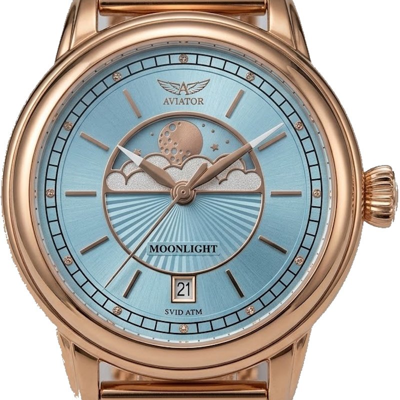 Women’s watch AVIATOR Douglas Moonflight V.1.33.2.360.5