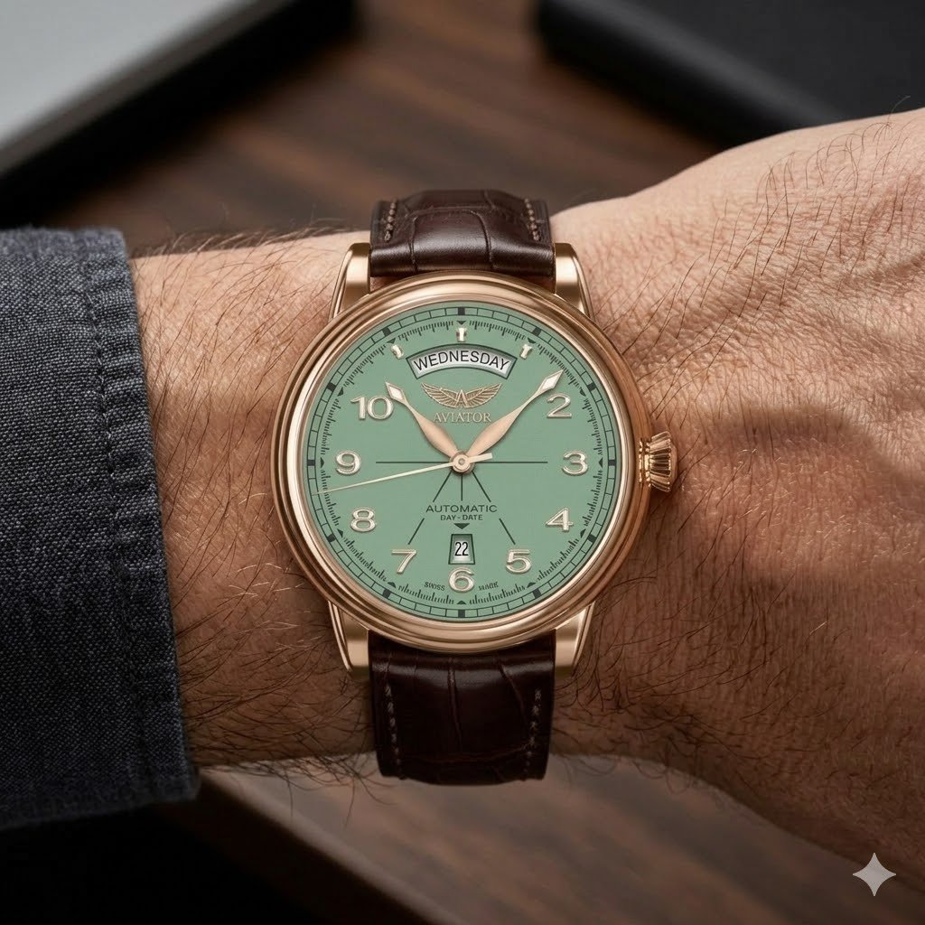 Meeste käekell Aviator Douglas Day Date V.3.44.2.404.4