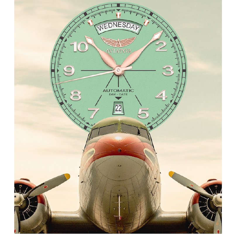 Meeste käekell Aviator Douglas Day Date V.3.44.2.404.4