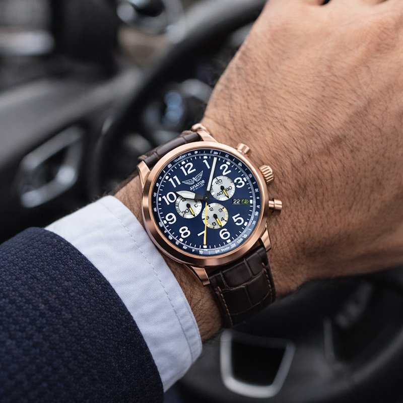 Meeste käekell AVIATOR Airacobra V.2.25.2.170.0