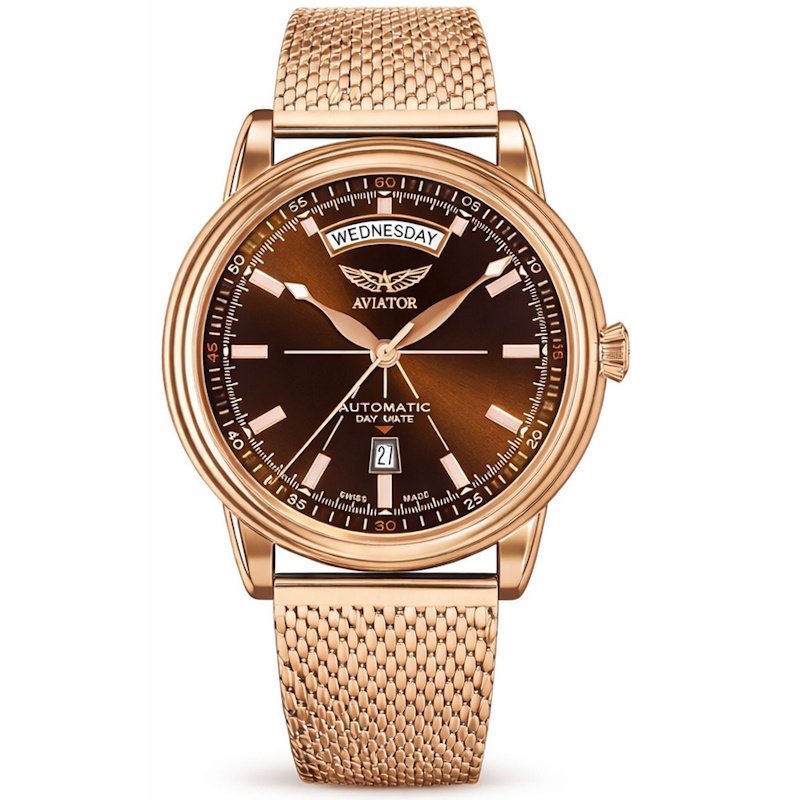 Meeste käekell Aviator Douglas Day Date V.3.20.2.226.5