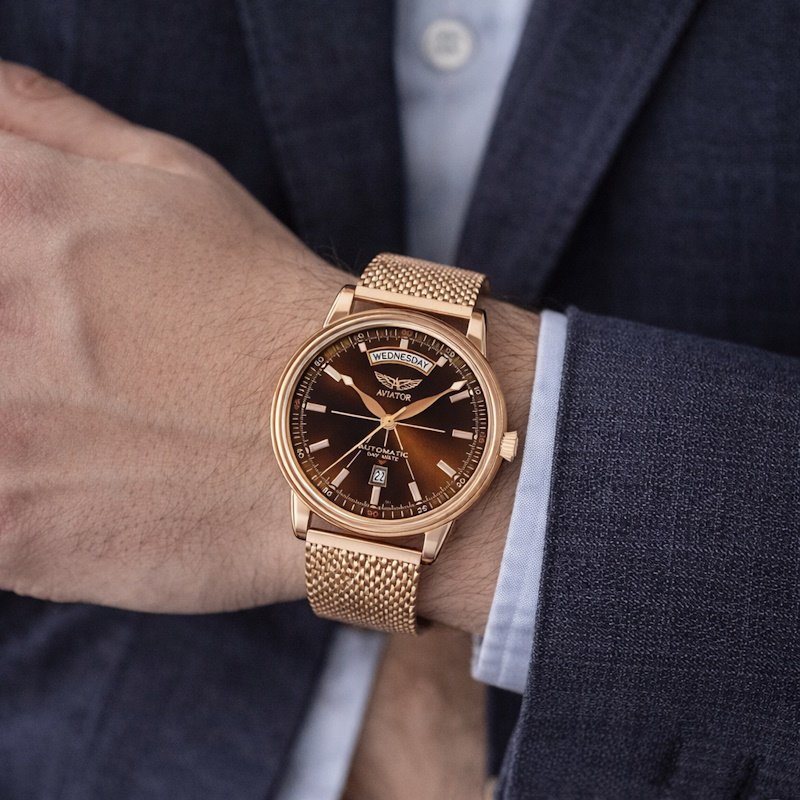 Meeste käekell Aviator Douglas Day Date V.3.20.2.226.5