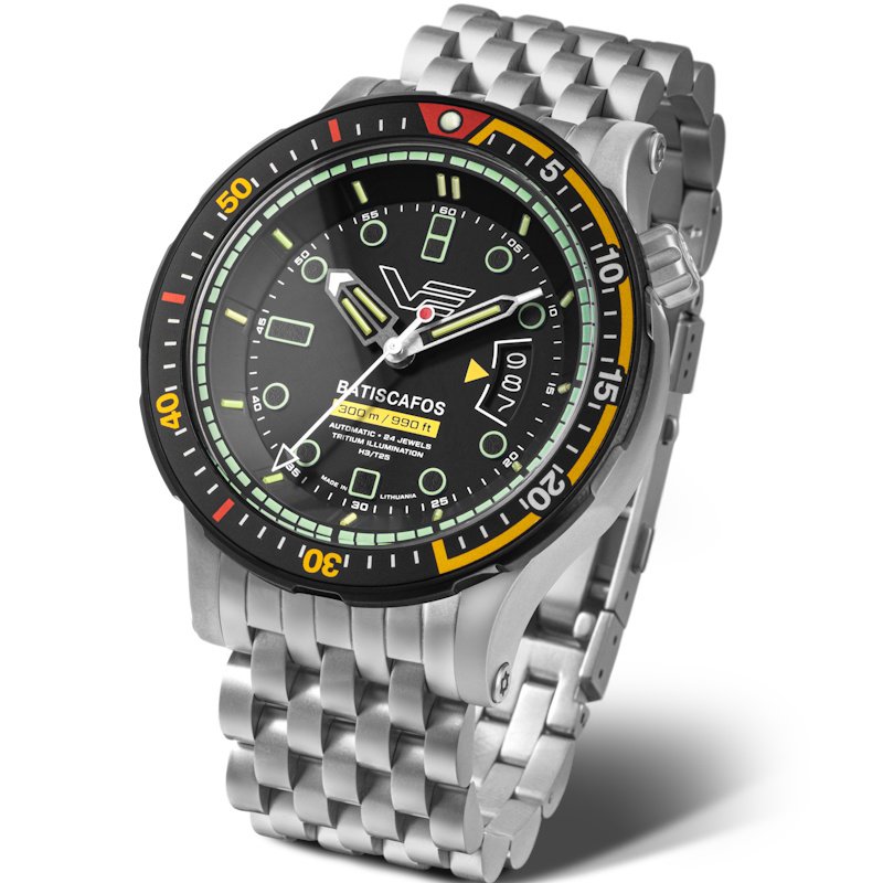 Meeste käekell Vostok Europe Batiscafos Automatic NH35-511E767BR