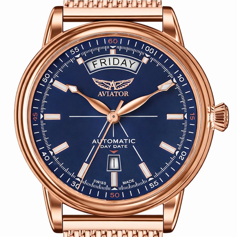 Meeste käekell Aviator Douglas Day Date V.3.20.2.225.5