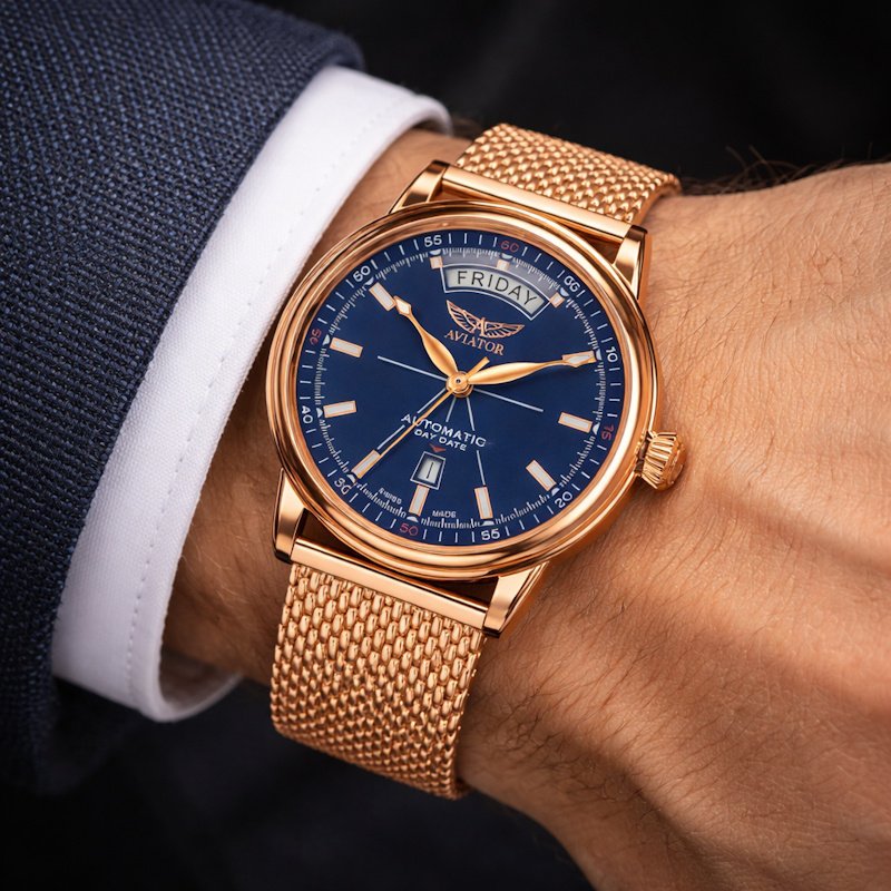 Meeste käekell Aviator Douglas Day Date V.3.20.2.225.5