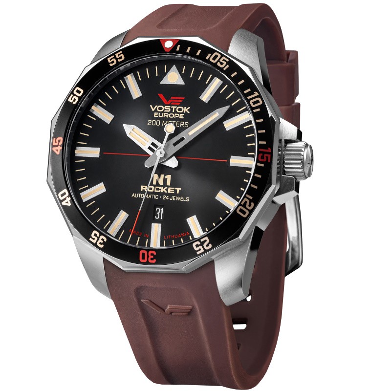 Мужские часы Vostok Europe Rocket N1 NH35-225A709SLBW