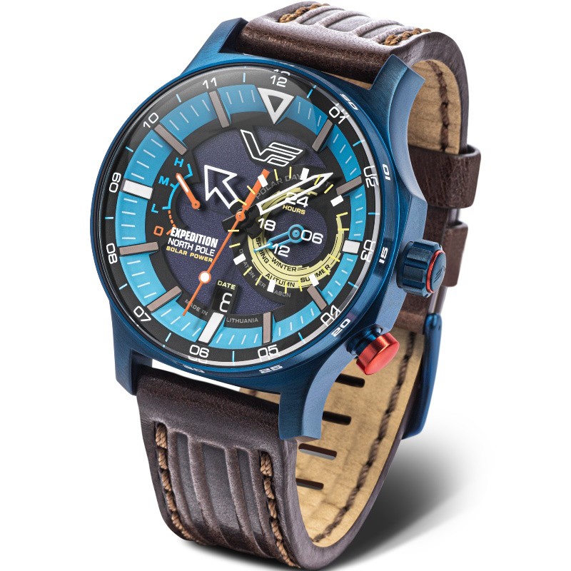 Мужские часы Vostok Europe Expedition North Pole-1 Solar Power VS57-595D736LEBW-SLLU