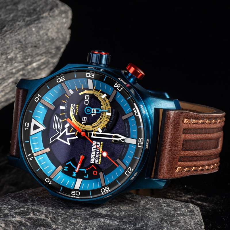 Мужские часы Vostok Europe Expedition North Pole-1 Solar Power VS57-595D736LEBW-SLLU
