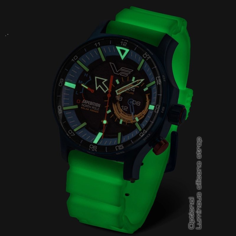 Мужские часы Vostok Europe Expedition North Pole-1 Solar Power VS57-595D736LEBW-SLLU