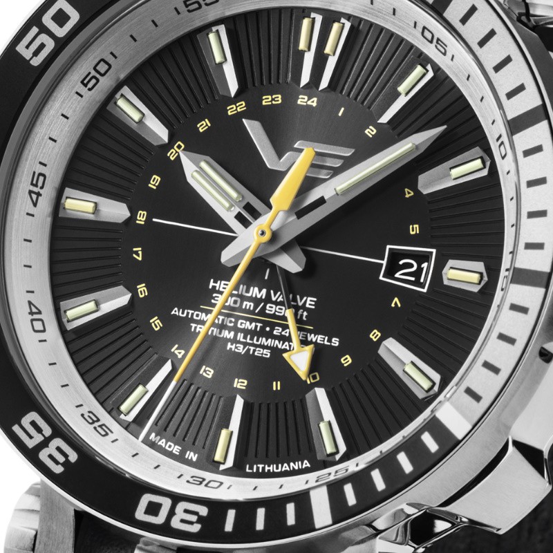 Men’s watch Vostok Europe Energia Rocket GMT NH34-575A718BR
