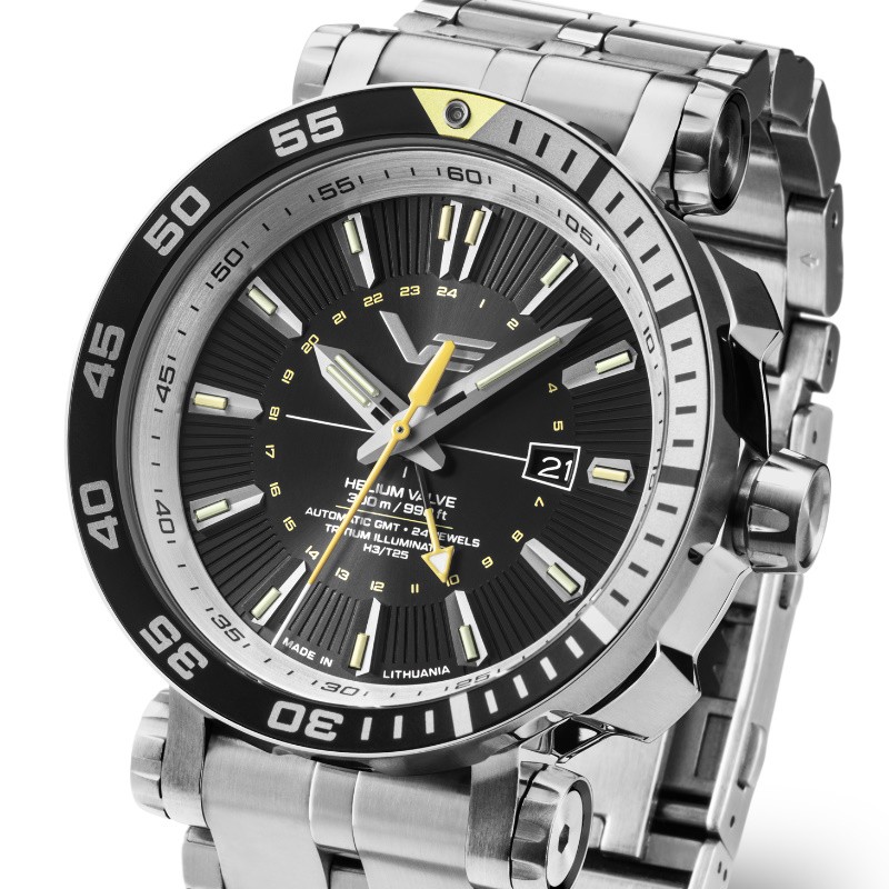 Men’s watch Vostok Europe Energia Rocket GMT NH34-575A718BR