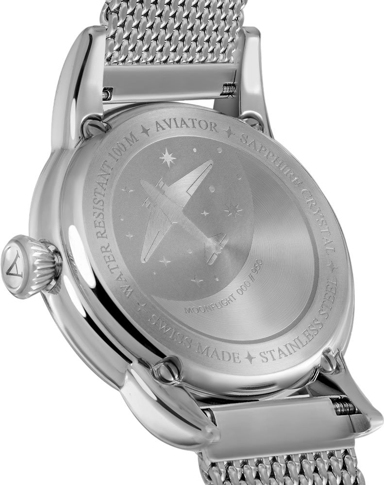 Women’s watch AVIATOR Douglas Moonflight V.1.33.0.259.5