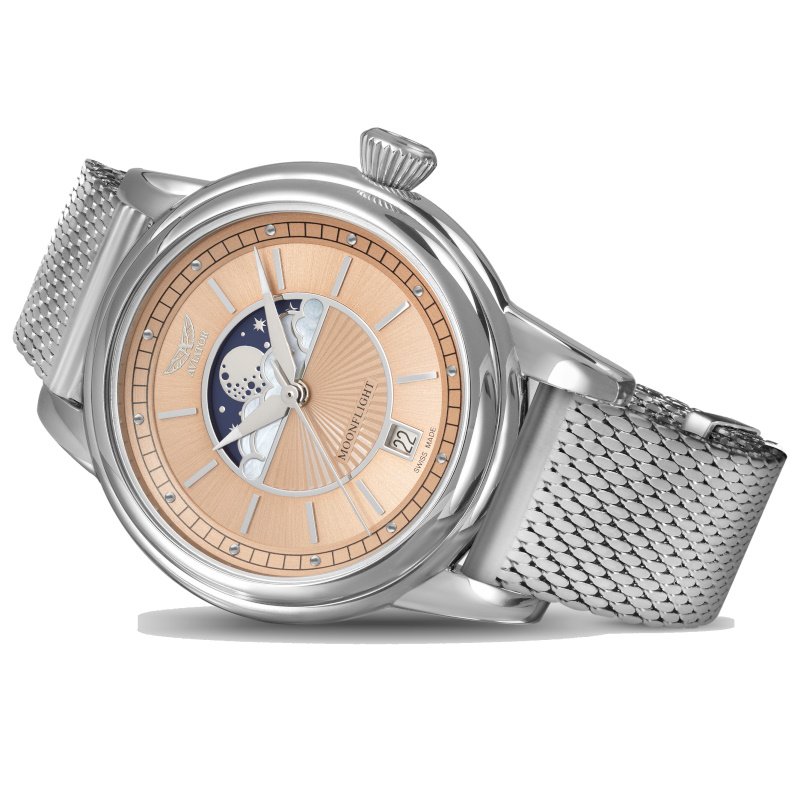Women’s watch AVIATOR Douglas Moonflight V.1.33.0.259.5